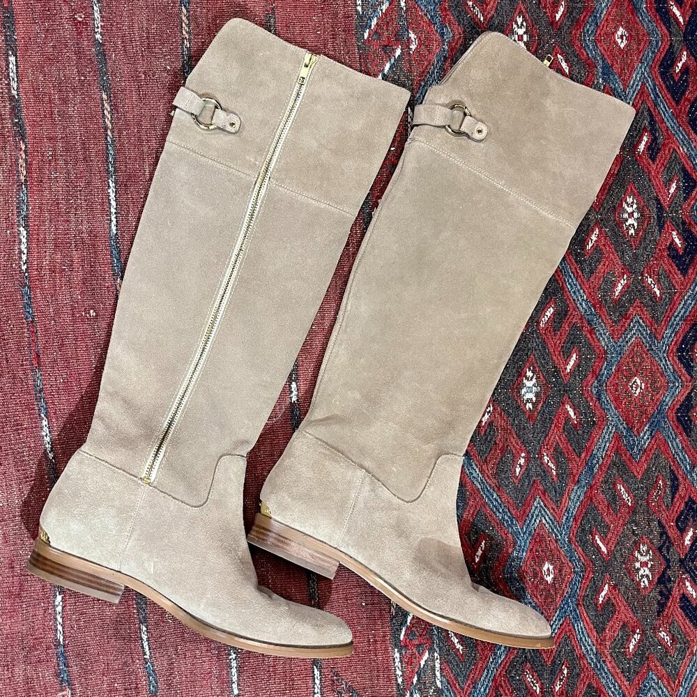 Michael Kors Tan Suede Boots Size Women's 11